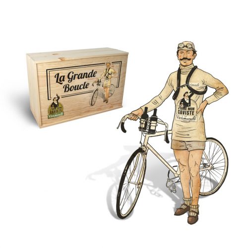 graphiste bordeaux illustration caisse de vins